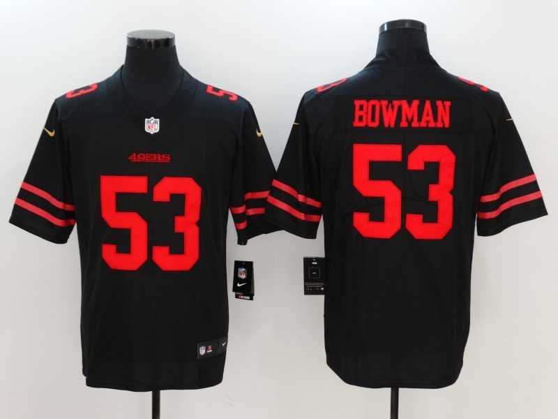 Nike Limited San Francisco 49ers #53 NaVorro Bowman Black Vapor Untouchable Jersey,We sell and wholesale Nike Limited San Francisco 49ers #53 NaVorro Bowman Black Vapor Untouchable Jersey on line form chian!